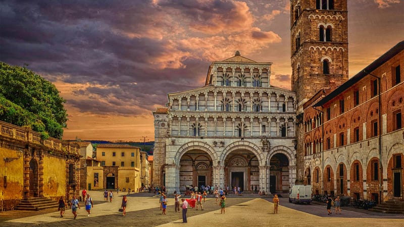 Facciata del Duomo di Lucca